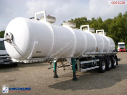 semi remorque nc Chemical ACID tank Alu 24.2 m3 / 1 comp