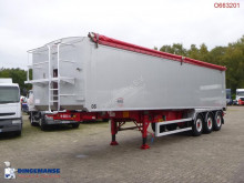 Fruehauf Tipper trailer alu 55 m3 + tarpaulin semi-trailer