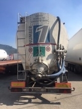 semirimorchio cisterna trasporto alimenti usato