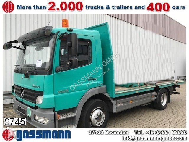 Used N A Dropside Flatbed Semi Trailer Atego 1529 L 4x2 2 Axles