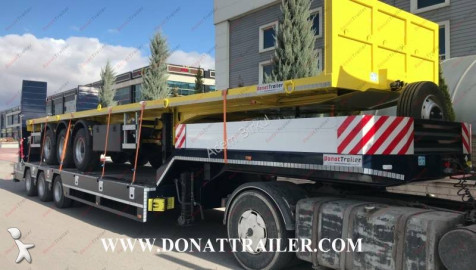 new heavy equipment transport semi-trailer
