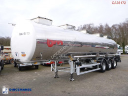 BSLT Chemical tank inox 33 m3 / 1 comp semi-trailer