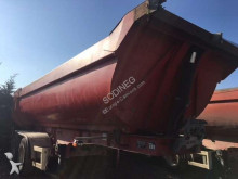 used construction dump semi-trailer