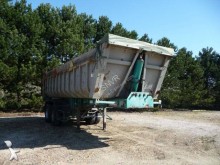 used construction dump semi-trailer