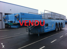 used heavy equipment transport semi-trailer