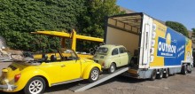 semiremorca pentru transport autovehicule Kaiser