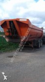 used construction dump semi-trailer