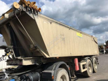 used construction dump semi-trailer