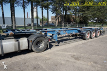 Van Hool BPW - 2x 20ft / 30ft / 40ft - container chassis / porte container - good condition semi-trailer