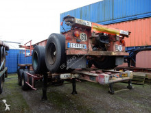 Fruehauf 2x 20 FT, Double montage, Steel suspension semi-trailer
