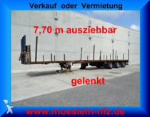 used heavy equipment transport semi-trailer