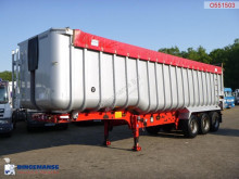 Fruehauf Tipper trailer alu 52 m3 + tarpaulin semi-trailer