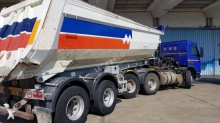 used construction dump semi-trailer