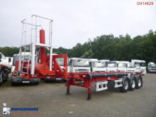 Van Hool container chassis (tipping) + compressor semi-trailer