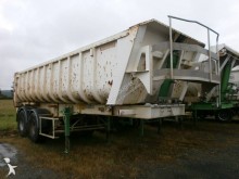 used construction dump semi-trailer