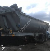 damaged tipper semi-trailer