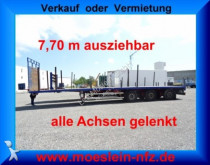 used heavy equipment transport semi-trailer
