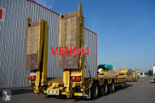 used heavy equipment transport semi-trailer