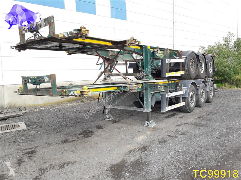 Voir les photos Semi remorque LAG 20/30FT TANKCONTAINERCHASSIS Container Transport