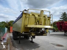 used construction dump semi-trailer