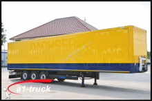 Krone Koffer, Textil, Doppselstock mit Balken, semi-trailer
