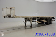 Lecitrailer plateau 2x 20' semi-trailer