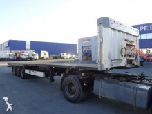 Krone Plateau droit 3 essieux , Susp AIR semi-trailer