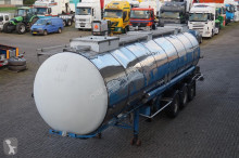 semi remorque Van Hool RVS tank 28.000LTR 3-assig ADR
