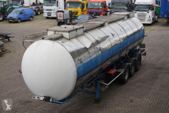 semi remorque Van Hool Tank RVS 28.000LTR 3-assig liftas
