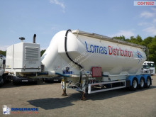 Feldbinder Bulk tank alu 50 m3 + compressor semi-trailer