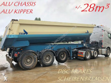 Stas 3-as ALU / ALU - SCHIJFREMMEN - LIFT AS - ROR - BELGISCHE PAPIEREN semi-trailer