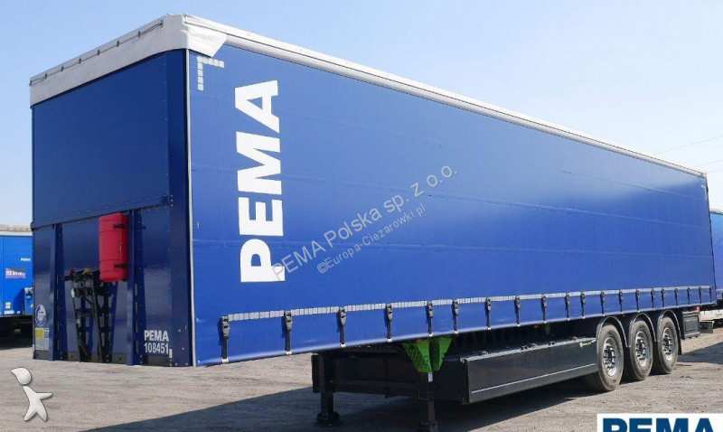 Zobaczyć zdjęcia Naczepa Berger WAGA 5.380 kg / NOWA / Firanka / Standard / Paleciara / PEMA 108451