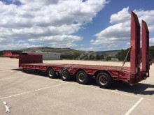 used heavy equipment transport semi-trailer