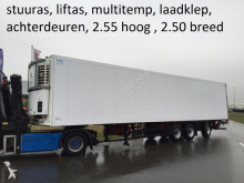 semi remorque Schmitz Cargobull stuuras , liftas , multitemperatuur, laadklep , bloemenbreedt , 2.55 hoog