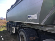 used construction dump semi-trailer