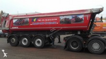 used construction dump semi-trailer
