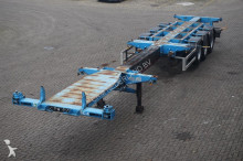 semi remorque D-TEC Container chassis 3-assig/uitschuifbaar/20,2x20,