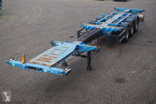 D-TEC Container chassis 3-assig/uitschuifbaar/20,2x20, semi-trailer