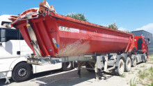 used construction dump semi-trailer
