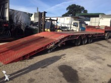 used heavy equipment transport semi-trailer