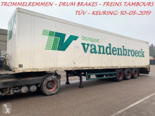 Schmitz Cargobull 3-AS GESLOTEN BAK - CLOSED BOX - CAISSE FERMEE - BPW - FREINS TAMBROUS / DRUM BRAKES / TROMMELREMMENMEN - PAPIERS BELGES - CT 10 Auflieger