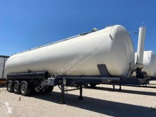 Indox cisterna basculante pulverulentos semi-trailer