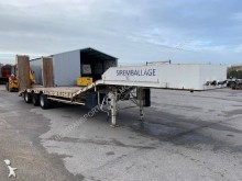 used heavy equipment transport semi-trailer