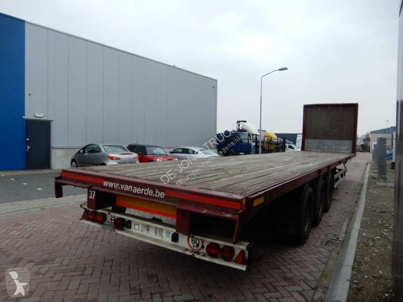 Used Renders Flatbed Semi Trailer Roc 12 27 N14 Flat Trailer Mb