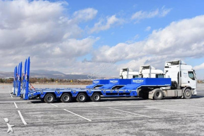 Donat heavy equipment transport semi-trailer