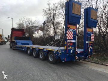Donat heavy equipment transport semi-trailer