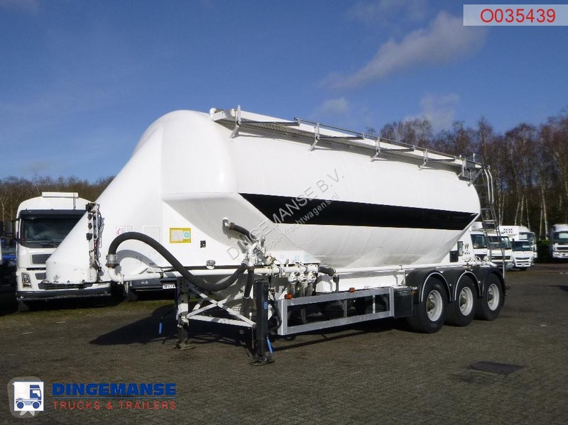 Voir les photos Semi remorque Feldbinder Powder tank alu 40 m3 / 1 comp