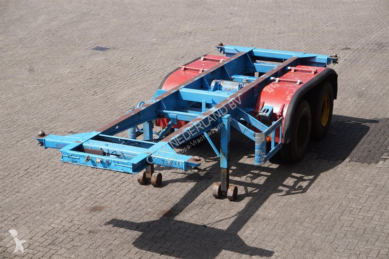 Bekijk foto's Trailer Trailor Container chassis 2-assig/ 20ft.