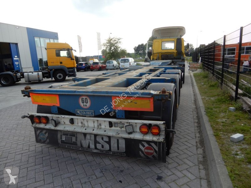 Zobaczyć zdjęcia Naczepa D-TEC FT-43-03V / 2x extendable / BPW Disc