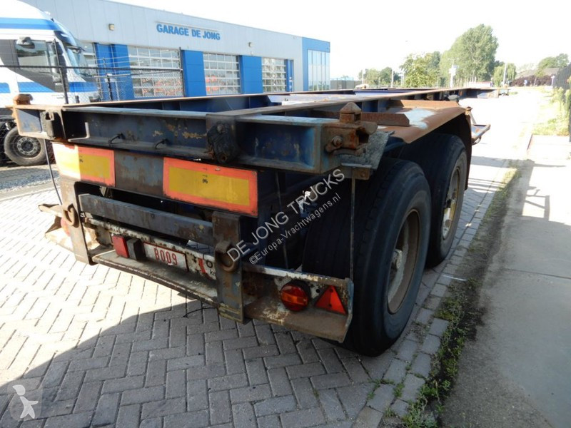 Voir les photos Semi remorque Van Hool 20 FT chassis / BPW axles / air suspension